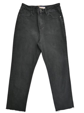 Pantalon noir jean effilé...