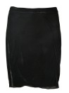 Jupe noire drapée velours KOOKAI taille 36