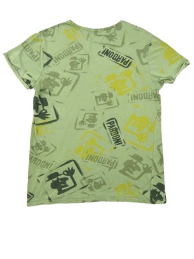 T-shirt MC kaki pardon PARDON ! Taille M