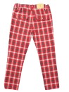 Pantalon carreau rouge tissu SERGENT MAJOr taille 3 ans