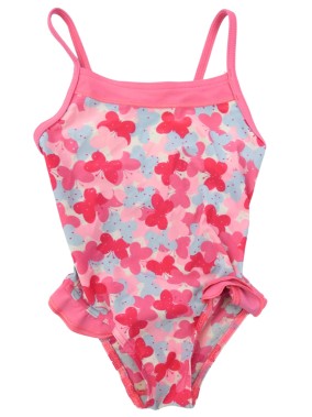 Maillot de bain 1p rose...