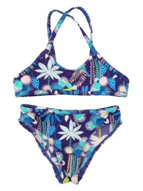 Maillot de bain 2P bleu...