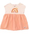 Robe robe et blc happy arc en ciel TERRE DE MARIN taille 3 mois
