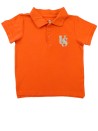 T-shirt MC polo orange US US JEANS taille 6 ans