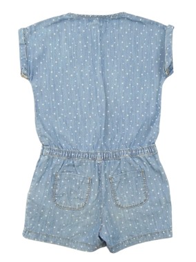Combishort en jean étoiles VERTBAUDET taille 8 ans
