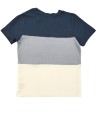 T-shirt Mc gris bleu beige PEPPERTS taille 8 ans