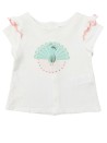 T-shirt MC paon OBAIBI taille 6 mois