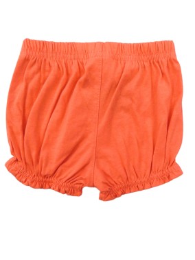 Short orange élastique taille 6 mois