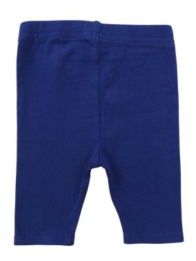 Legging court basic bleu Taille 6 mois