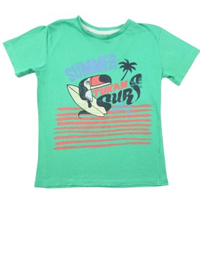 T-shirt MC vert toucan BKL...