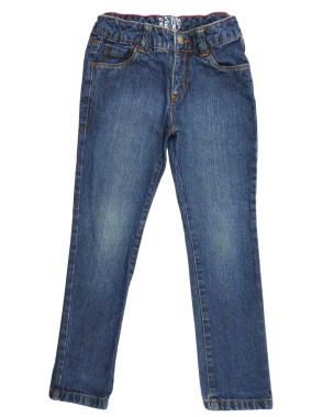 Pantalon jean bleu basic...