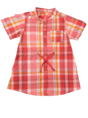 Robe carreaux roses ZEEMAN...