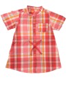 Robe carreaux roses ZEEMAN taille 9-12 mois