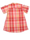 Robe carreaux roses ZEEMAN taille 9-12 mois