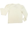 Pull léger blanc perles KIABI taille 8 ans