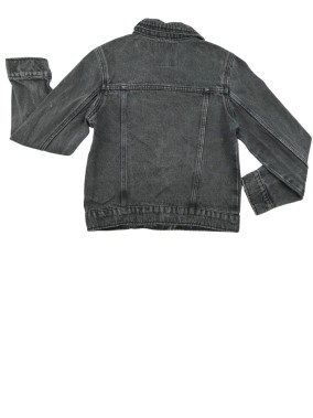 Veste en jean noir gris KIABI taille 8 ans
