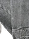 Veste en jean noir gris KIABI taille 8 ans