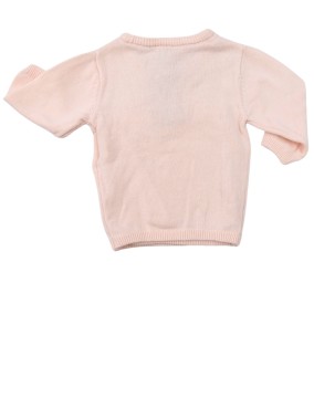 Gilet brassière croisée rose hello KIABI taille 1 mois