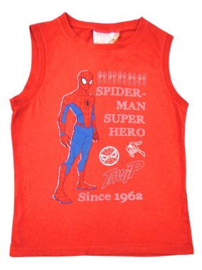Débardeur rouge Spiderman...