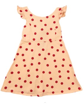 Robe rose pois rouges KIABI...