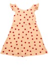 Robe rose pois rouges KIABI taille 6 ans