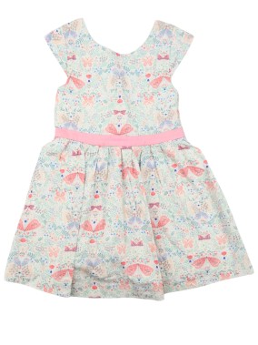 Robe fleurs campagne...