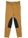 Pantalon équitation noir et marron FOUGANZA taille 8 ans