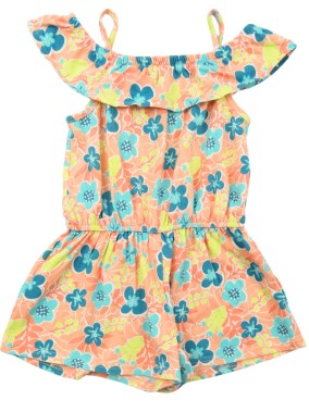 Combishort à fleurs...