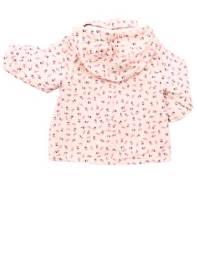 Manteau mi saison cœur fleur PAT & RIPATON taille 12 mois