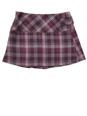 Jupe carreaux bordeaux VYNIL FRAISE taille 4 ans