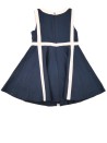 Robe bleue marine nœud blc JACADI taille 4 ans
