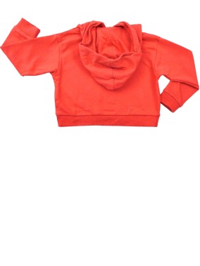 Sweat rouge jolie FPC taille 3 ans