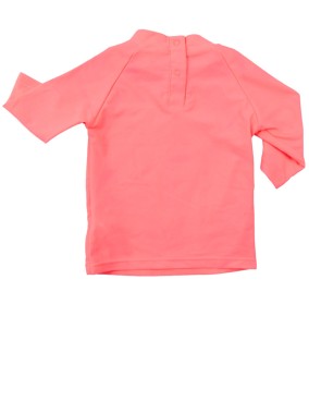 T-shirt de bain anti UV rose sirène IN EXTENSO taille 18 mois
