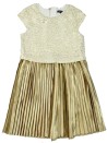 Robe or et tachetée IKKS taille 8 ans