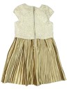 Robe or et tachetée IKKS taille 8 ans