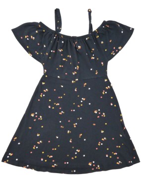 Robe bretelles étoiles ronds KIABI taille 6 ans