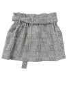 Jupe grise boutons noirs nacre KAIBI taille 3 ans