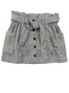 Jupe grise boutons noirs nacre KAIBI taille 3 ans