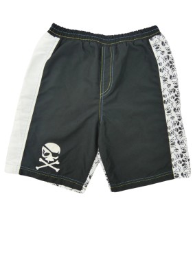 Short de bain noir pirate...