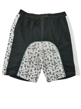 Short de bain noir pirate taille 10 ans