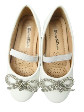 Chaussures ballerines nœud strass BACIO&BACIO pointure 26