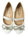 Chaussures ballerines nœud strass BACIO&BACIO pointure 26