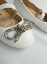 Chaussures ballerines nœud strass BACIO&BACIO pointure 26