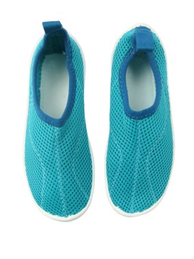 Chaussures d'eau piscine bleues TRIBORD pointure 28