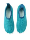 Chaussures d'eau piscine bleues TRIBORD pointure 28