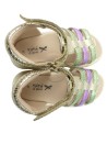 Chaussures sandales brillantes or NINI & GIRLS pointure 27