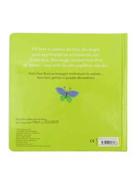 Livre Petit ours brun et les animaux du zoo à toucher BAYARD