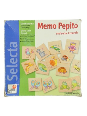 Jeu de mémo bois pépito et...