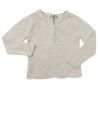 Gilet gris paillette 3 boutons GRAIN DE BLE taille 36 mois