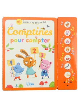 Livre sonore comptines pour...